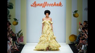 LENA HOSCHEK MERCEDESBENZ FASHION WEEK BERLIN SS19  Runway Show quotTutti Fruttiquot [upl. by Alli]