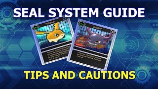 Seal System guide Tips and cautions  Digimon Masters Online [upl. by Heidie]