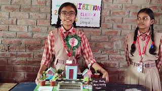 River flooding alarm working model  By Shreyashi and Anshu Priya [upl. by Atalaya]