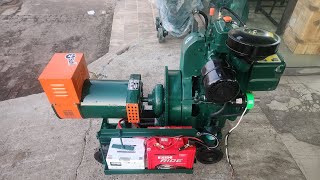 10kva Generator 12hp Aircooled Diesel Engine Chadha Generator Pvt Ltd  Diesel Generator 9034280002 [upl. by Nerrot543]