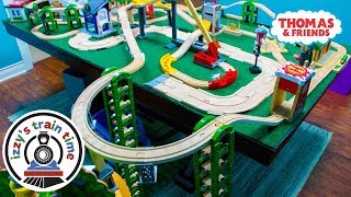 Thomas and Friends  TAKE TURNS CHALLENGE WITH THOMAS TRAIN  Fun Toy Trains for Kids with Brio [upl. by Previdi]