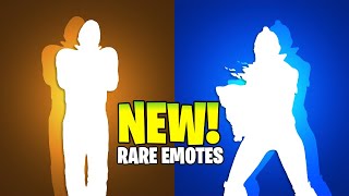 Fortnite RARE Emotes with only 1 Release [upl. by Rahs]