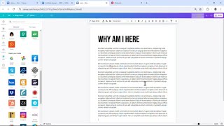 Generate Lorem Ipsum  Text placeholder  Canva Tutorial [upl. by Nurat]