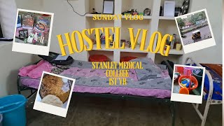 Hostel sunday vlog  Stanley Medical college  Girls Hostel 1st year MBBS vlog [upl. by Harvison954]