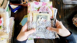 Decorating a Junk Journal Deep Forest by RoseByNameCo [upl. by Rew270]