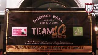 Team 10 Extracts Cannabis Infused Dinner in Aid of Children with Cancer UK  Smokers Guide UK [upl. by Gerk236]