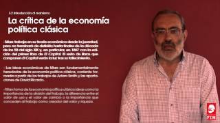 32 La crítica de la economía política clásica Curso de Introducción al marxismo [upl. by Anayk435]