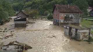 Situacija sa poplavama na pordučju Hercegovačko neretvanskom kantonu [upl. by Ailaro]