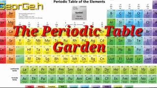 the periodic table garden  alkali metals [upl. by Natek984]