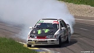 500HP Turbo Ford Sierra Cosworth Tearing Up the Track [upl. by Gnex]