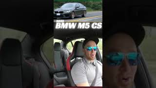 BMW M5 CS Making Some Noise SHORTS [upl. by Alyahc]