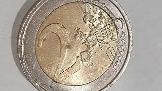 Austrian 2€ 2018 Super Error Defect Commemorative Coin youtube coin euro [upl. by Lenox]