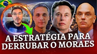 Elon Musk revela para Gustavo Gayer qual a estratégia para derrubar Moraes [upl. by Teiluj849]