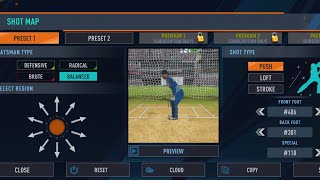 How to use Shot Map in Real Cricket 24  How to Save Shot in Real Cricket 24 Game [upl. by Larred]