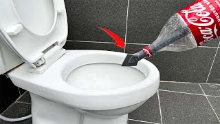 Super fast toilet unclogging method you may not know [upl. by Airrej]