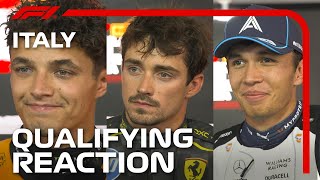 Drivers React After Qualifying  2024 Italian Grand Prix [upl. by Angeline259]