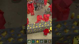 MCPE Golems Random made ring Chaos minecraft golem gaming [upl. by Adaminah80]