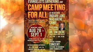 Nazarene Song Evangelists Concert Evangelists Gathering amp Camp Mtg  Indian Lake Naz Camp 9124 [upl. by Yager]