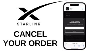 How to Cancel Your Order on Starlink [upl. by Shulins]