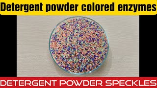 Detergent color Speckles detergent enzymes Detergent color dana Detergent powder making chemicals [upl. by Irallih591]