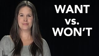 WANT vs WONT Pronunciation  American English [upl. by Lindsay]