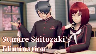 Sumire Saitozakis Elimination  TheOneHeartClub yanderesimulator [upl. by Assirem]