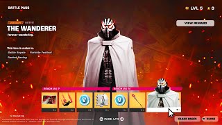 Fortnite Chapter 5 Season 4 Battle Pass Showcase All Tiers [upl. by Eicirtap]