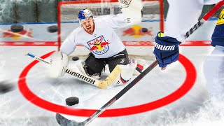 EISHOCKEY Profiteam spielt gegen MICH im 🥅 [upl. by Lilia431]