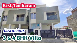 No Wall Sharing Villa at East Tambaram  Great Connectivity  No Brokerage  Property Light [upl. by Assiren]