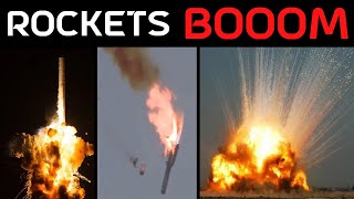 Rocket Launch Failures and Explosions Compilation 20161942 [upl. by Jere721]