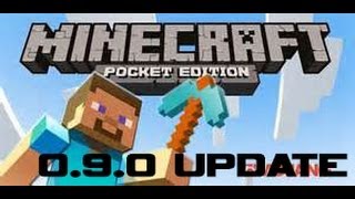 Minecraft PE 090 DOWNLOAD APK [upl. by Aneroc]