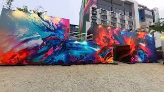 Wynwood Walls A Virtual Street art Tour in Miami  vlog viralvideo [upl. by Kieger574]