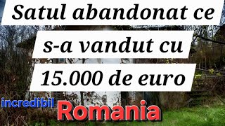 Satul din Romania ce sa vandut cu 15000 de euro Merita [upl. by Esinyt]