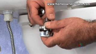 How to Fix a Toilet  Water Supply Valve Replacement  Part 1 of 2 [upl. by Hoehne952]