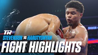 Shakur Stevenson Puts On A Clinic At Home  FIGHT HIGHLIGHTS [upl. by Eitra]