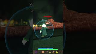 First try fighting with Basilisk roblox rowizard quest [upl. by Essilevi]