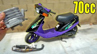 Yamaha Jog Scooter won’t start so it’s Big Bore time [upl. by Koetke156]