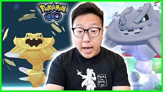 Just 1 Mega Steelix Raid amp Mega Evolving Shiny Steelix in Pokemon GO [upl. by Sabas]