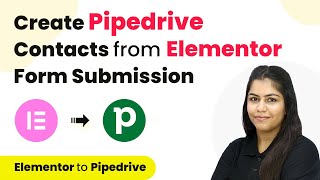 How to Create Pipedrive Contacts from Elementor Form Submission [upl. by Meekyh604]