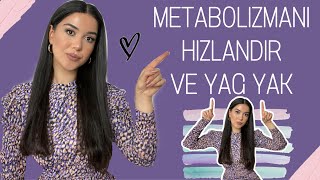 METABOLİZMANI HIZLANDIR VE YAĞ YAK [upl. by Janie]