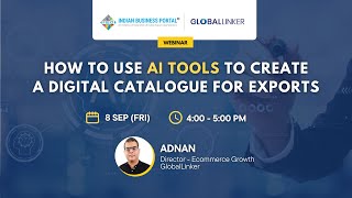 How to Use AI Tools to Create a Digital Catalogue for Exports  8 Sep 2023 [upl. by Valene720]