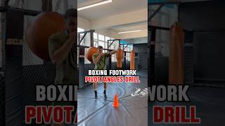 Basic Boxing Footwork Drills For PivotsAngles boxing footwork boxingtips [upl. by Romonda658]