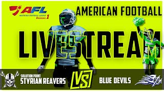 Livestream Solution Point Styrian Reavers VS Cineplexx Blue Devils [upl. by Battiste]