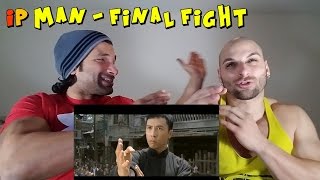 Ip Man  Final Fight Scene  REACTION [upl. by Oibaf368]