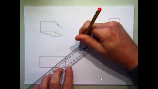 One Point Perspective Sketching Lesson One  Cubes amp Cuboids [upl. by Arturo412]