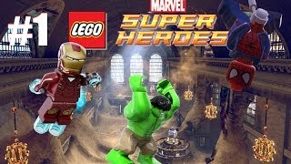 LEGO Marvel Super Heroes Universe in Peril  Part 1 Sand Central Station 3DSVita [upl. by Berwick236]