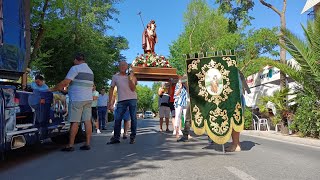 Procesión de San Cristóbal 2024 TOMELLOSO [upl. by Albertson293]