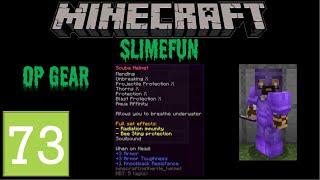 Slimefun 73  OP Gear [upl. by Brick]