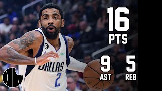 Kyrie Irving Highlights  Mavericks vs Pacers  28th Feb 2023 [upl. by Odnavres]