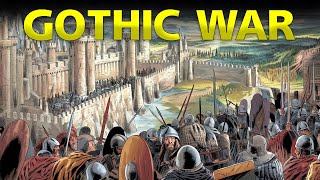 Gothic War Explained  Roman Empire History  4K Documentary [upl. by Phillis851]